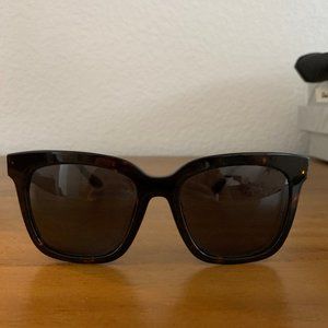 Diff Eyewear Bella Black/Tortoise Shell Sunglasses